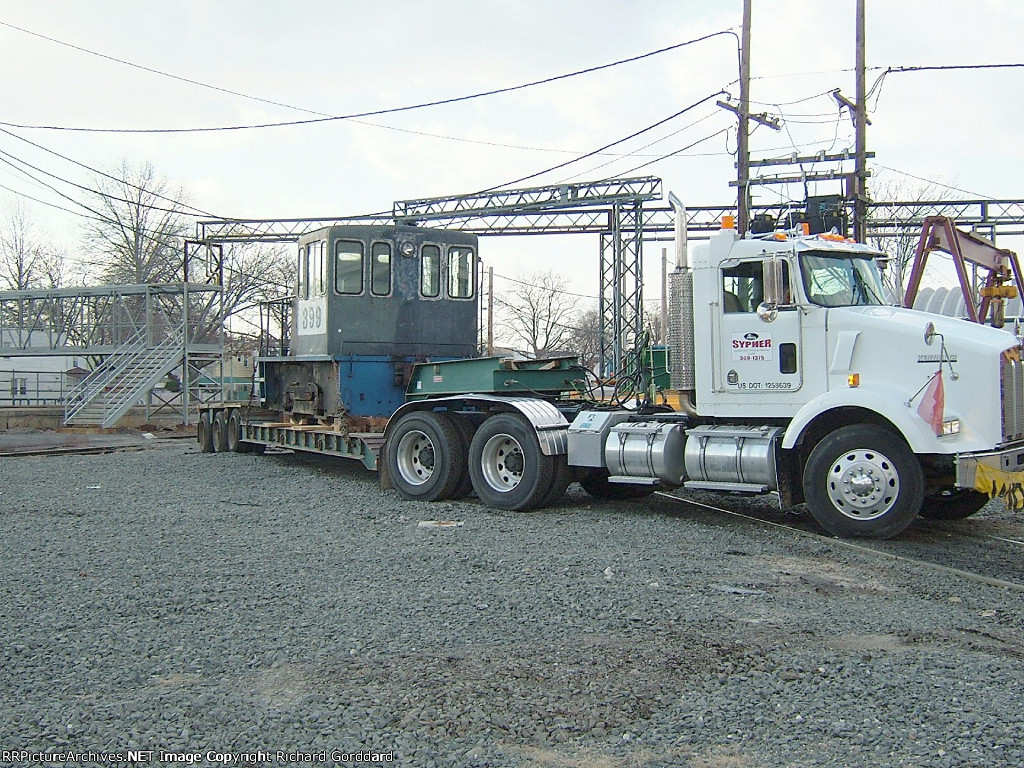 Departing LIRR Morris Park facilities 